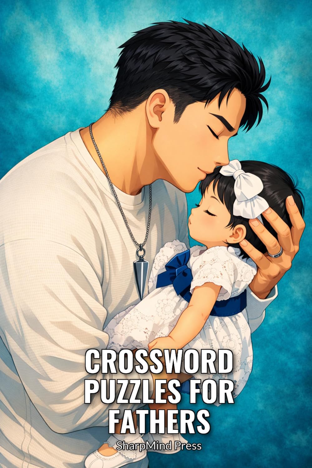 Crossword Puzzles for Fathers: Solve, Learn & Enjoy - One Clue at a Time (SharpMind Press Fathers Puzzle Collection)