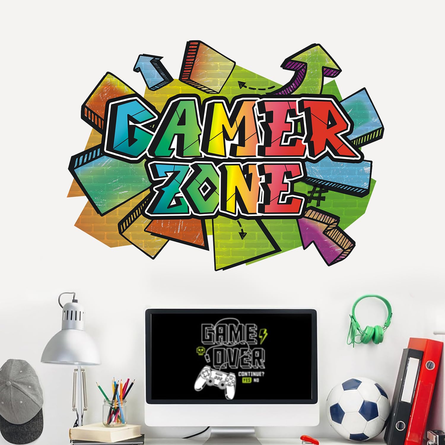 HPNIUB Zone 3D Wall Stickers