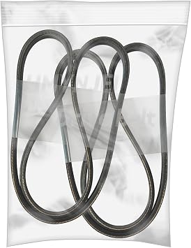 W10006384 WPW10006384 Washer Drive Belt Compatible with Maytag Kenmore Washers Replaces AP6014712 PS11747978 W10006384 WPW10006384 2/Pack