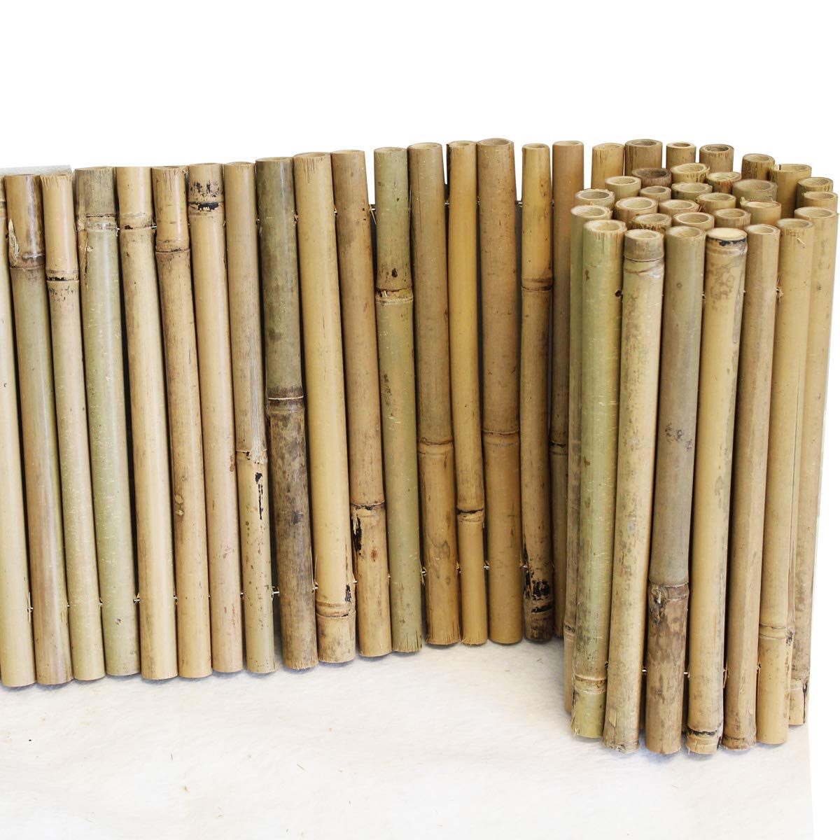 Suregreen Bamboo Border Edging Grass Lawn Partition Edge (20cm x 1.5m)