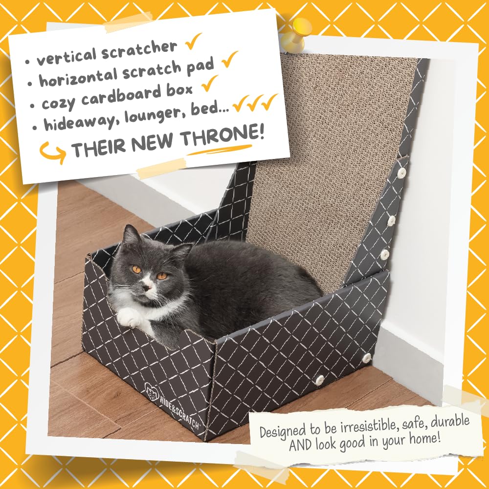 Hide & Scratch Tiragraffi verticale a forma di L