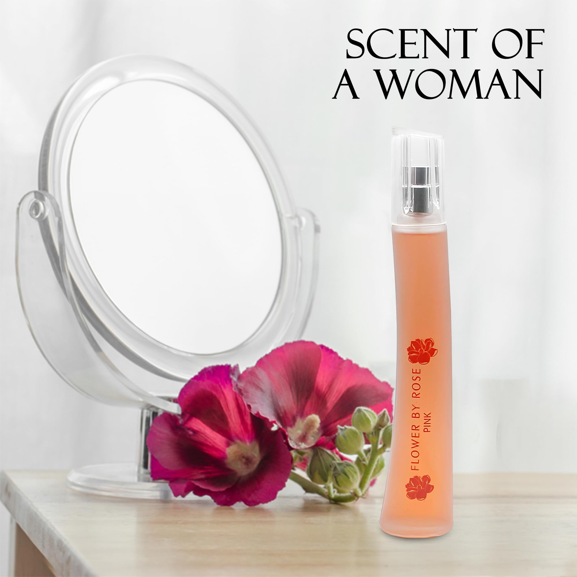 Amazon.com : AFLUXE Flower By Rose Pink Women Perfume Long Lating