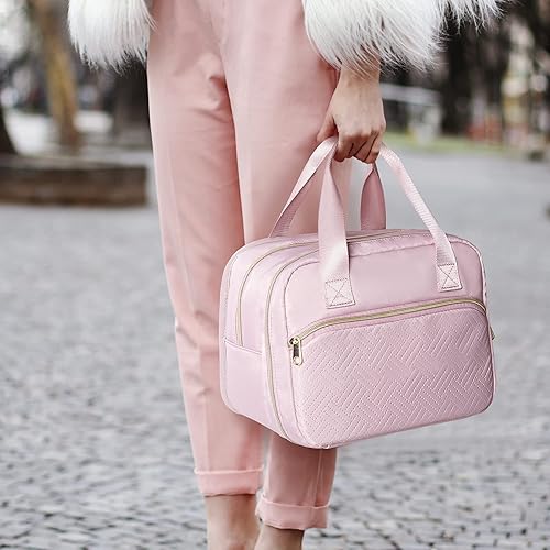 Miniatura 7 de Fasrom Bolsa para extractor de leche con enfriador, funda de transporte portátil para madres que trabajan, rosa (solo bolsa, diseño patentado)