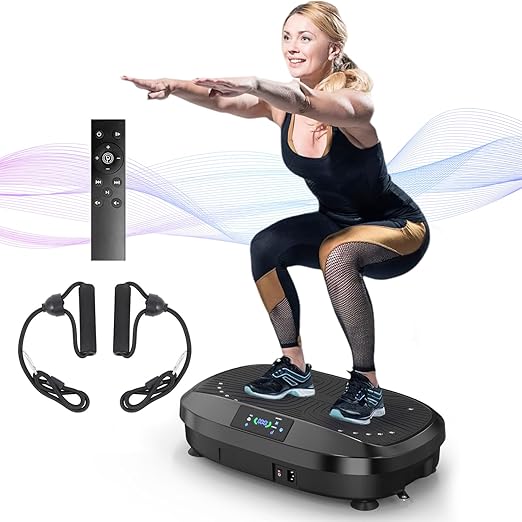Vibration Plate Exercise Machine, Lymphatic Drainage Machine, Whole