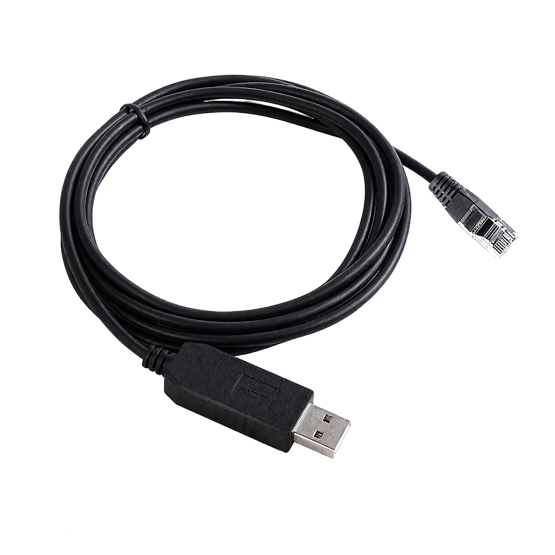 Xiusiyt RS485 Communication Cable USB RS485 to RJ45 Cable for Deye/SunSynk/Sol-Ark Inverters Connecting/Configure Inverters to PC,1.8m/5.9ft