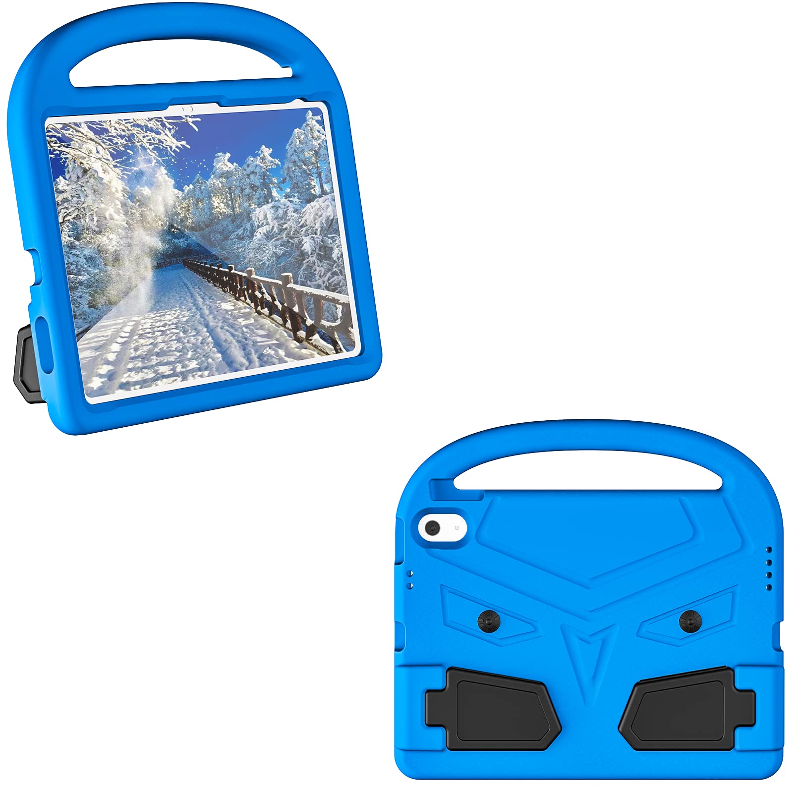 Custodia Cover per iPad (A16) 11a Gen (11 Pollici, 2025), EVA Robusta Leggera Antiurto Custodia Portatile Protettiva per Tablet con Supporto Pieghevole