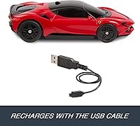 Vista 3 de Hot Wheels RC Vehículo Ferrari SF90 Stradale Assetto Fiorano a escala 1:64