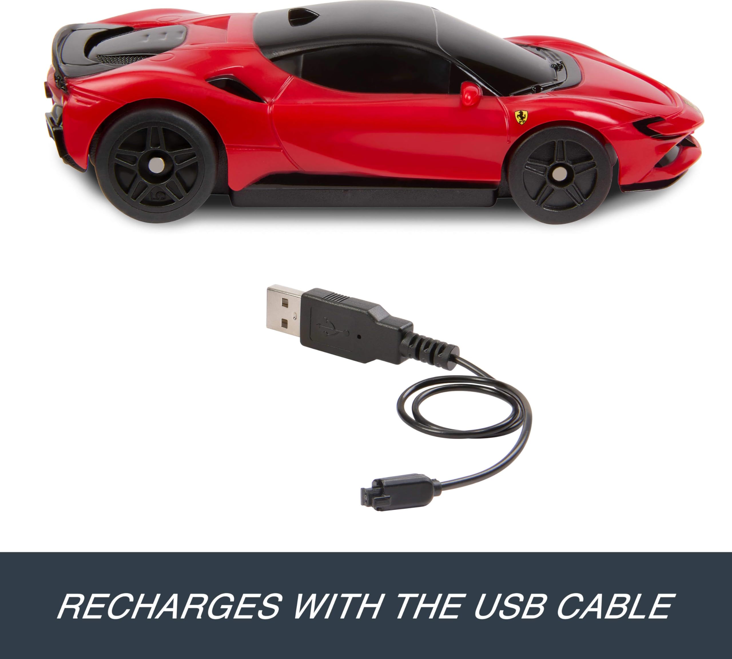 Amazon.com: Hot Wheels RC 1:64 Scale Ferrari Sf90 Stradale Assetto