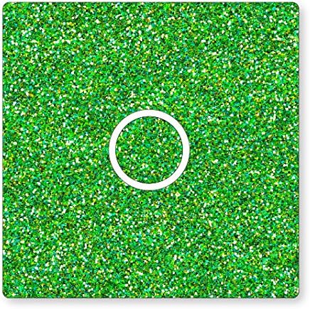 Landing Designs METAL FLAKE GLITTER EFFECT UK LIGHT SWITCH STICKERS, KITCHEN LIVING ROOM DECORATING (Black Double Sockets)
