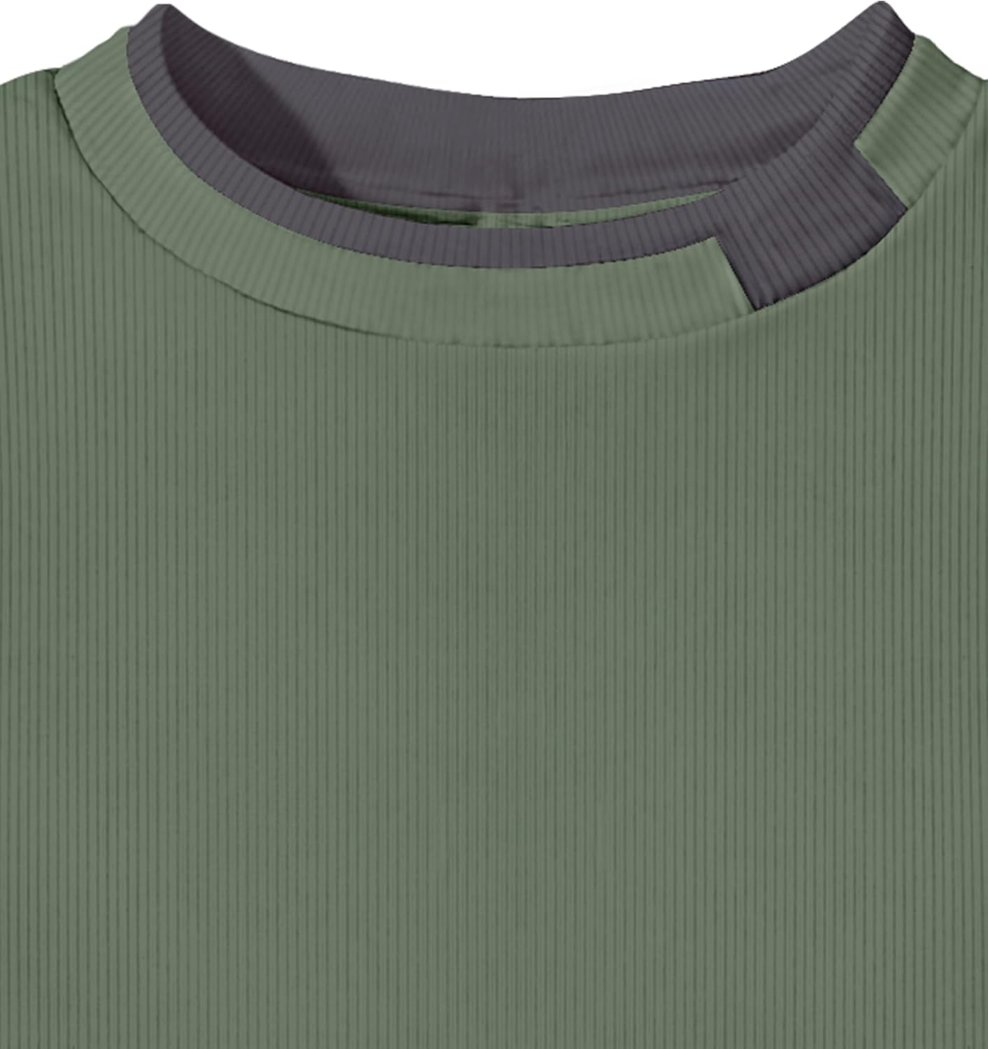 CRISONE Toddler Boys Clothes Solid Color Ribbed Long Sleeve Sweatshirt and Pants 2 Piece Fall Winter Outfits Set 2-7T - Image 8