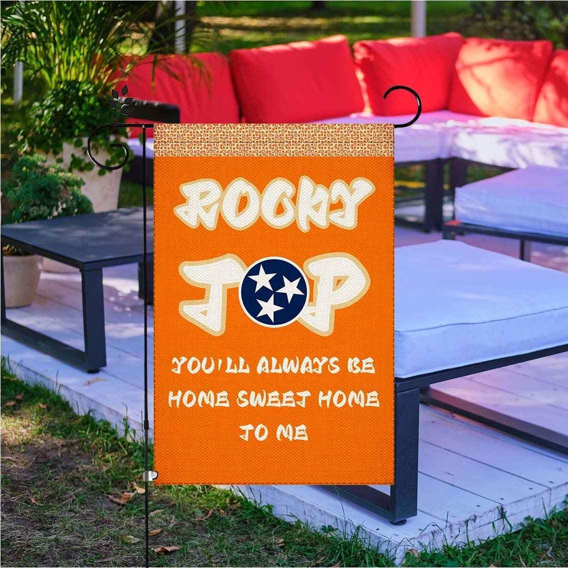 Tennessee Flag Tennessee Vols Garden Flag,Rocky Top Yard Flag,Tennessee Vols Decor,You'Ll Always Be Home Sweet Home To Me,Fall Flag-Tennesseans and Proud - Image 5