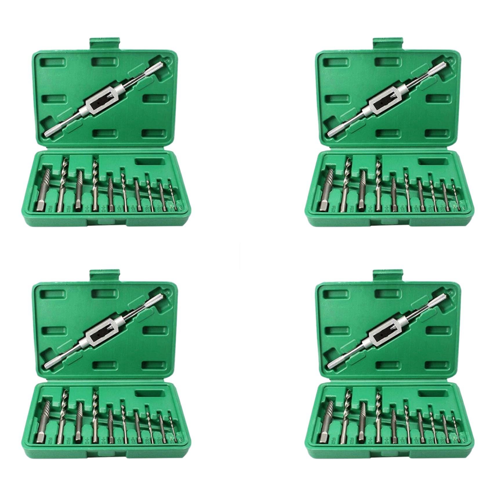 Jnchdghwa 44Pcs Damaged Extractor Set Remove Stripped or Broken Screws Bolt Fastener Easy Out 3-10Mm