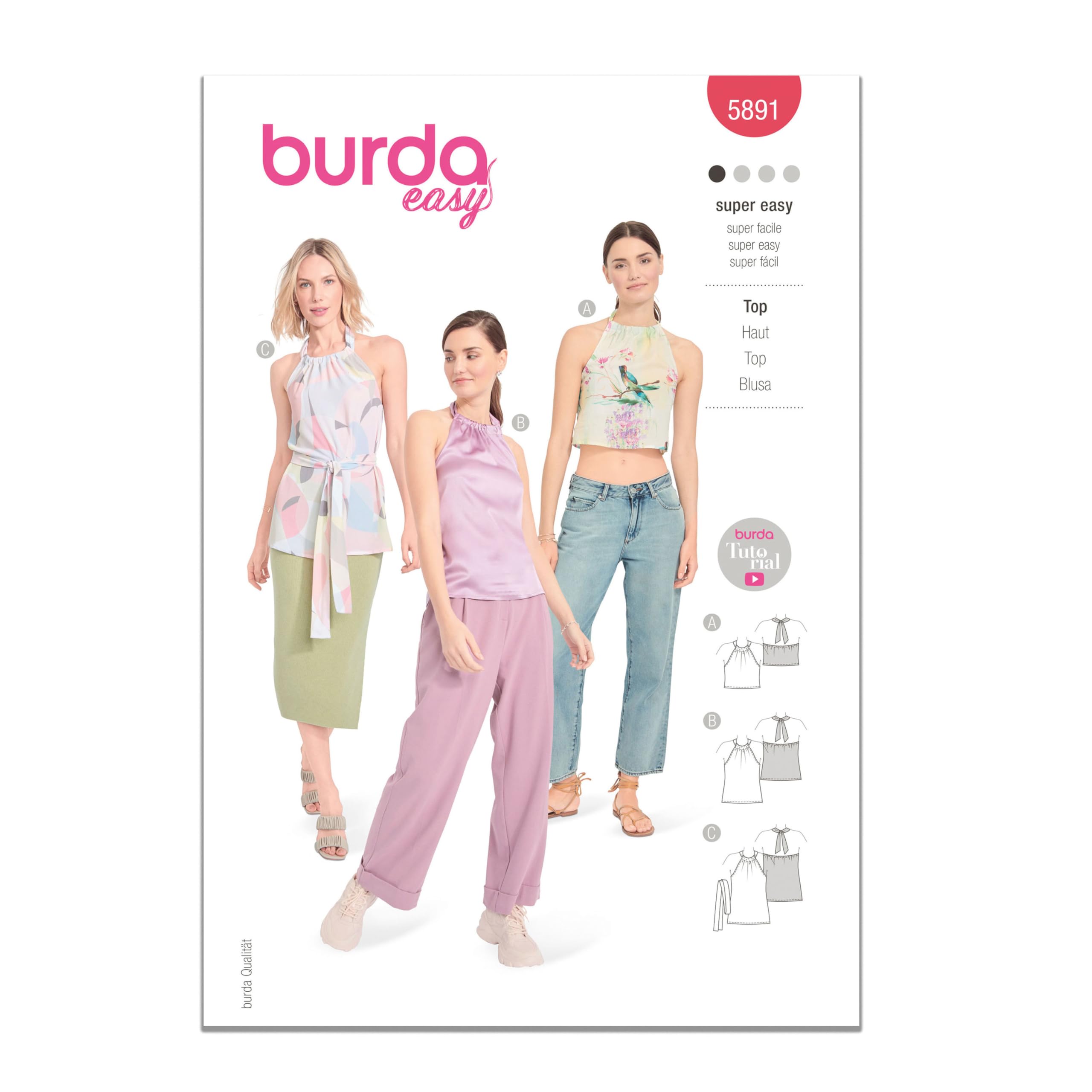 Burda Sewing Pattern 5891