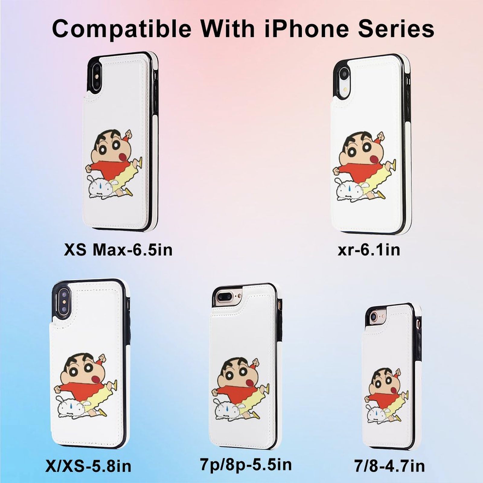 Amazon.co.jp: iPhone 12 Mini 用 ケース 手帳型 クレヨンしんちゃん