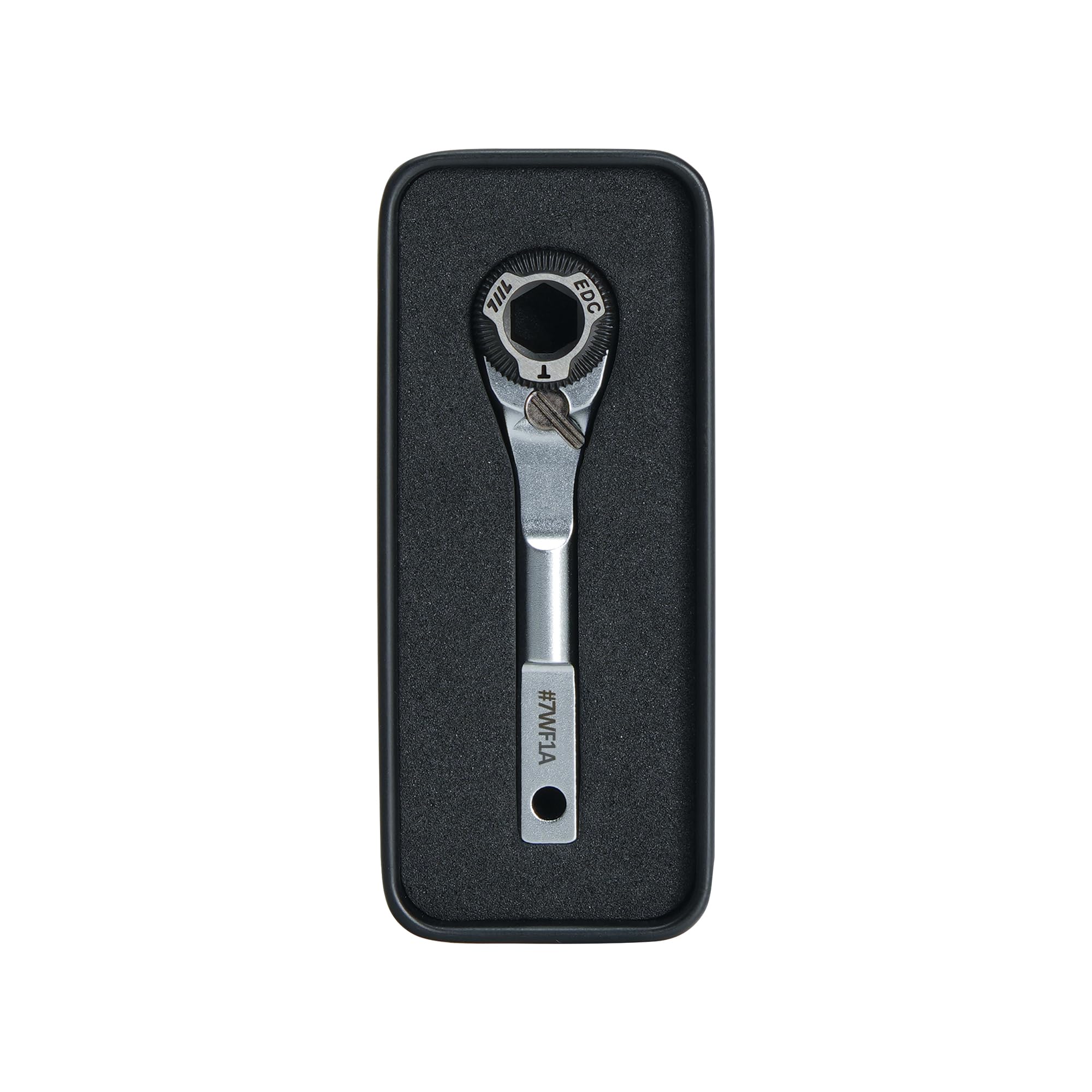 711L Edc Ratchet Wrench For Leatherman Multitools Mk2 - Compact Flat End Screwdriver Accessory For Multi-Tools With Flat Bit Adapters #7Wf1a