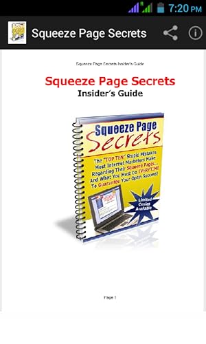 Squeeze Page Secrets