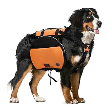 新品　ラフウェア　犬用バックパック　大型犬用　登山　ハイキング　ハーネス Amazon | Ownpets 犬用ハイキングリュック 大型犬用 サドル