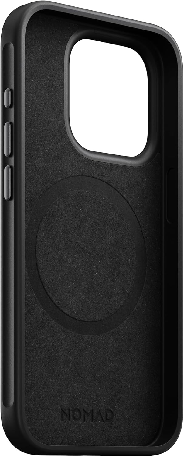NOMAD Phone 15 Pro Sport Case Black - iPhone 15 Pro Case Magsafe Charging Compatible, Phone Case for iPhone 15 Pro