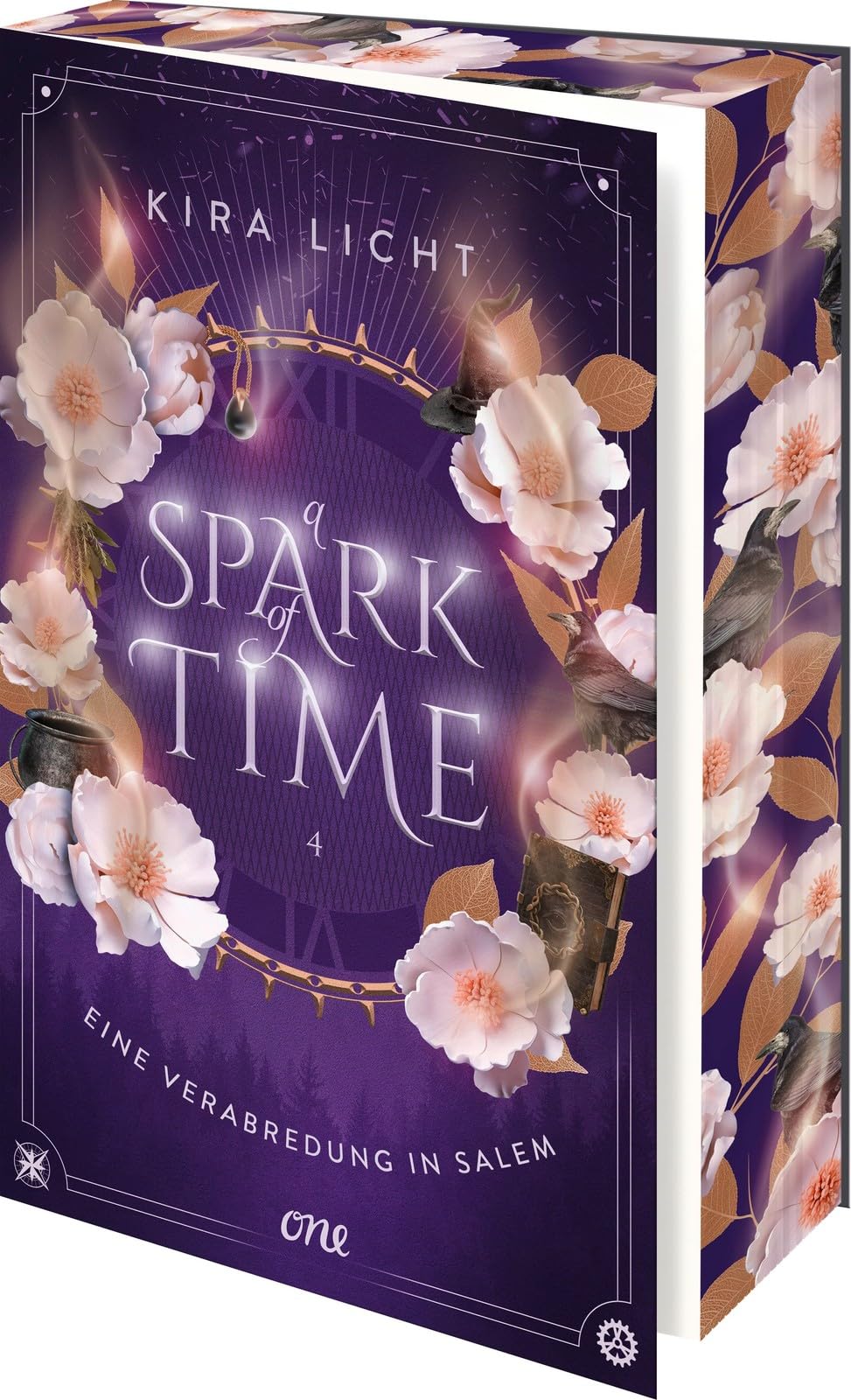Die A Spark of Time-Reihe Band 1-4 plus 1 exklusives Postkartenset