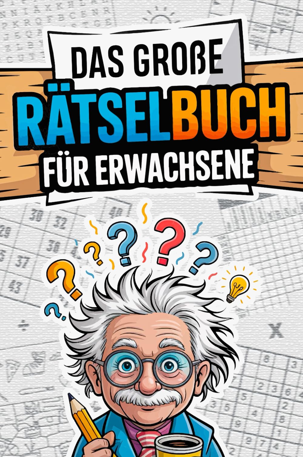Das große Rätselbuch für Erwachsene: 200 Rätsel – Sudoku, Kreuzworträtsel, Logikspiele, Denkspiele & Gedächtnistraining