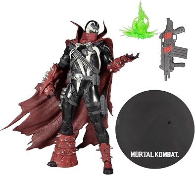 McFarlane Toys Mortal Kombat Commando Spawn Dark Ages Skin 12 Deluxe Figure