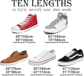 IOPQO Shoelace Flat Shoe Laces 8mm Wide Shoelaces For Running Sneakers Shoes 2 Pair Wide 1m Long Shoelaces 2 J One Size - View #7