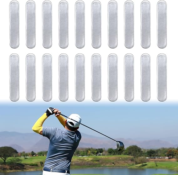 Lead Tape Golf, 20 Pcs Adhesive Golf Weighted Lead Tape Golf Strips Set
