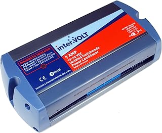 interVOLT 12V DC Stabilizer/Voltage Regulator/Power Conditioner/Battery Charger (10-16 VDC Input - 12.5/13.6 VDC Output) - Heavy Duty 7A DC-DC Isolated - Model SPCi121207