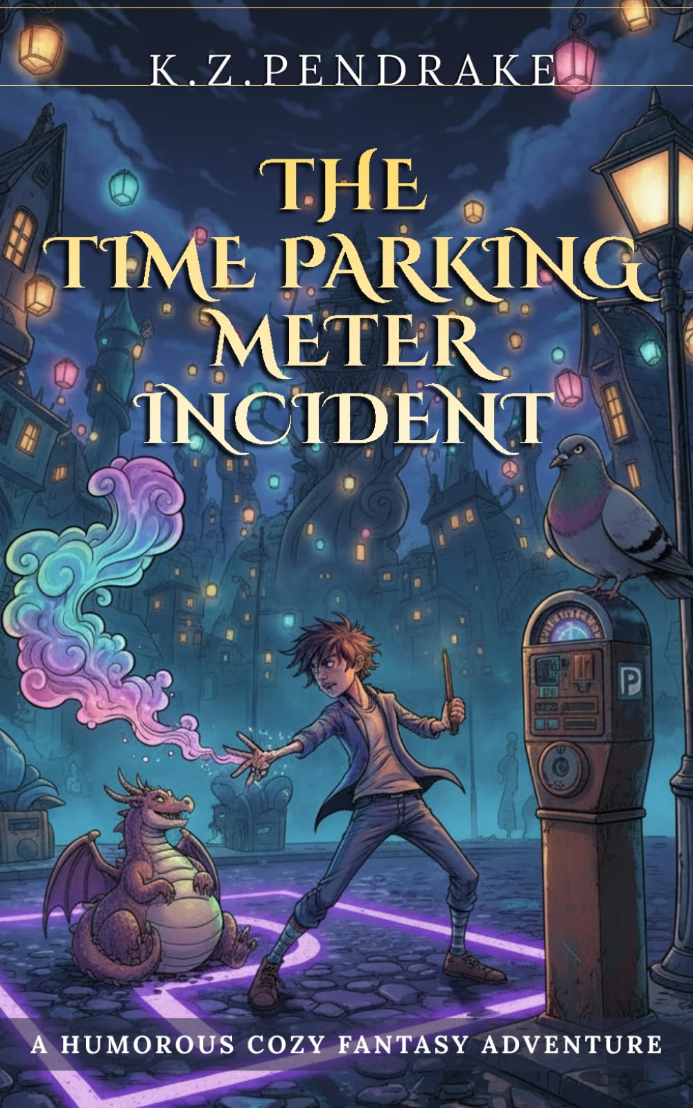 The Time Parking Meter Incident: A Humorous Cozy Fantasy Adventure. Book 1 of The Quibbletown Magical Misadventures