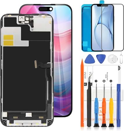 Amazon.com: for iPhone 14 Pro Max 6.7 Inch Screen Replacement Kit