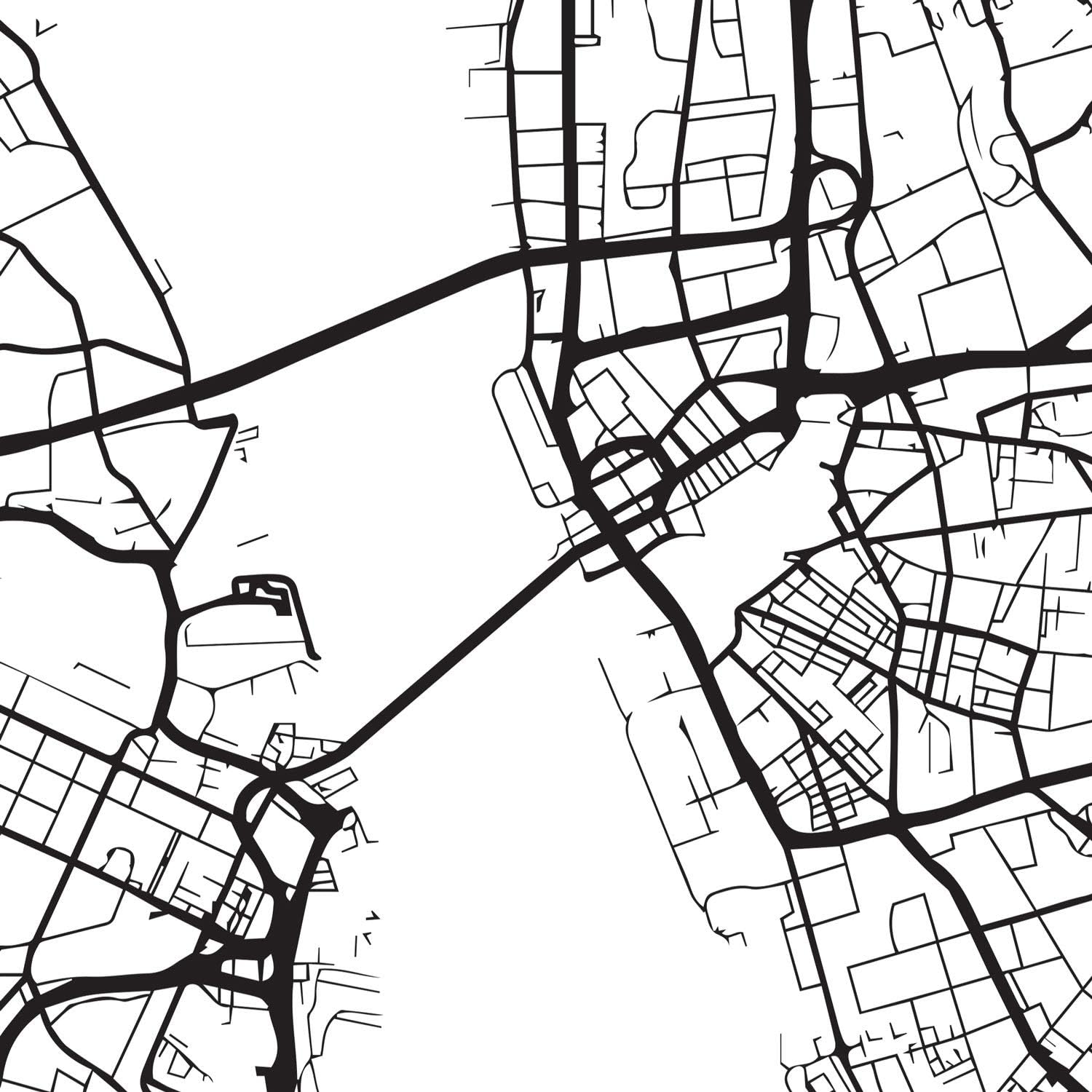Nacnic Poster City Map of Liverpool city, A3 - Image 3