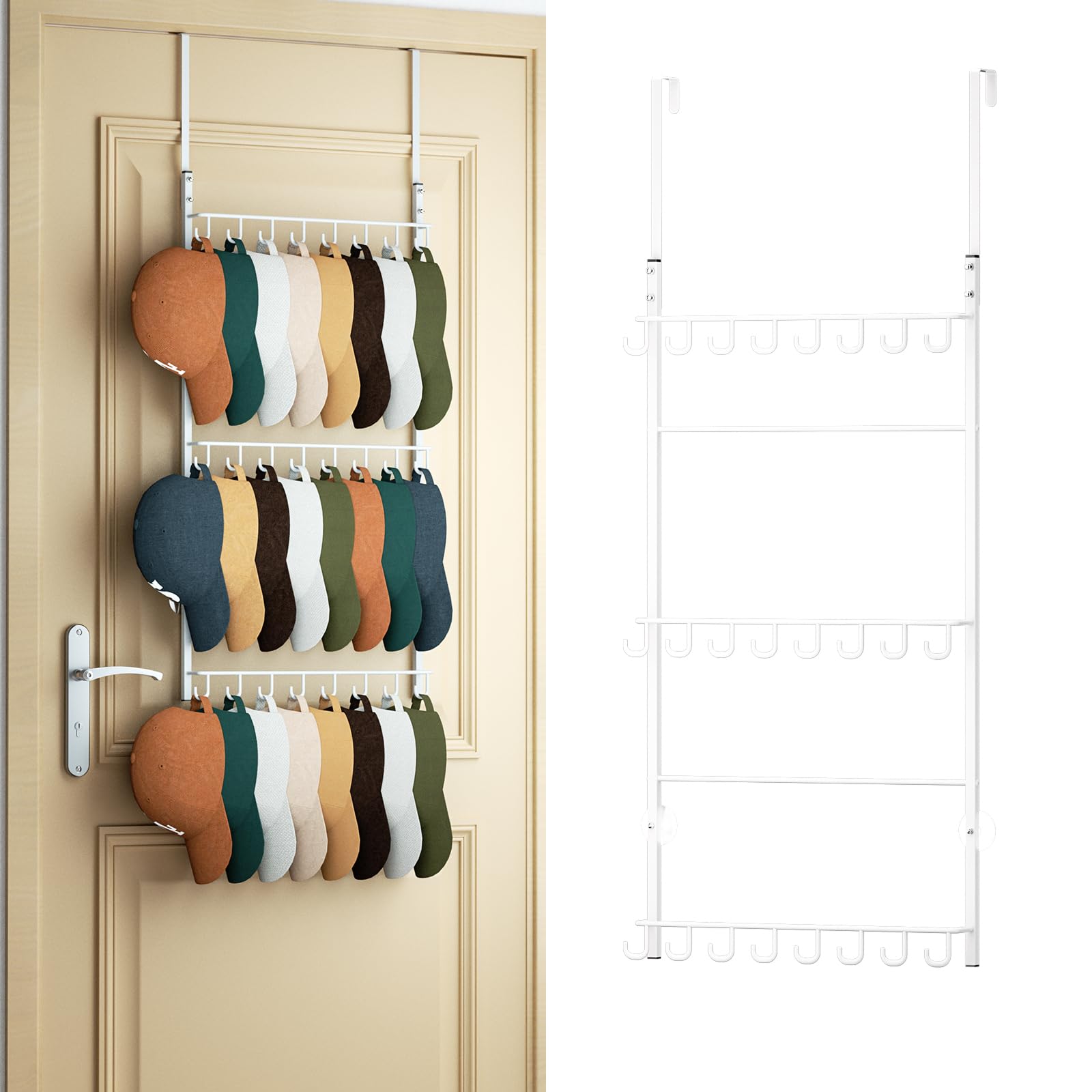 Photo 1 of HapiRm 3-Tier Hat Rack Organizer