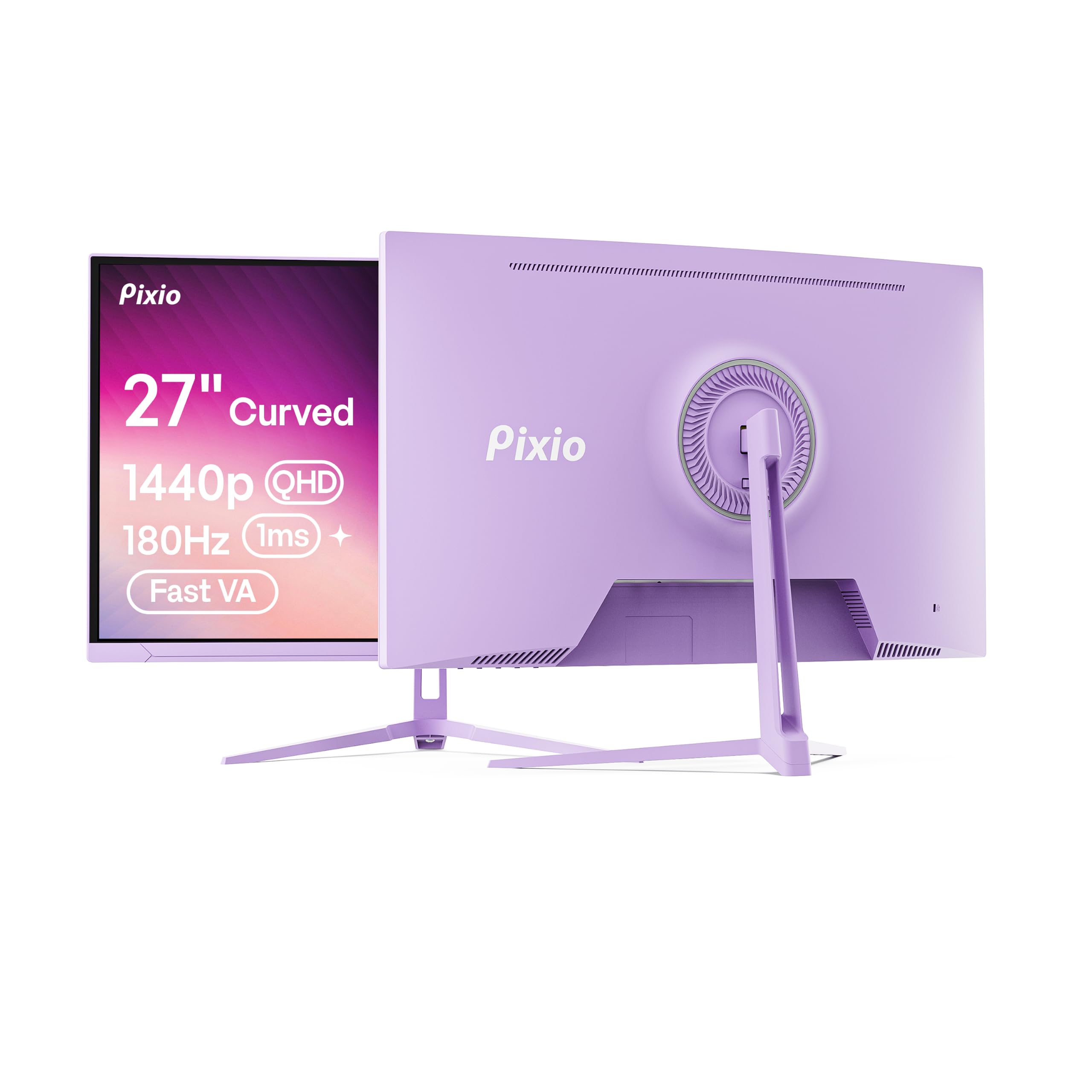 n*迎様 美品★Pixio PX278 WAVE Pastel Purple★ Amazon.com: Pixio PXC278 Wave Purple 27 inch 180Hz Refresh Rate