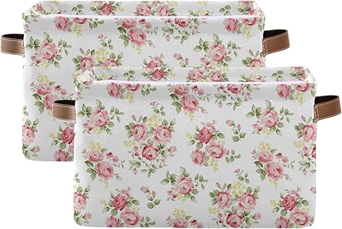 Miniatura 142 de senya Cesta de almacenamiento de Pascua con asas, huevos de Pascua, tela de conejo, contenedores de almacenamiento plegables para almacenamiento, 15