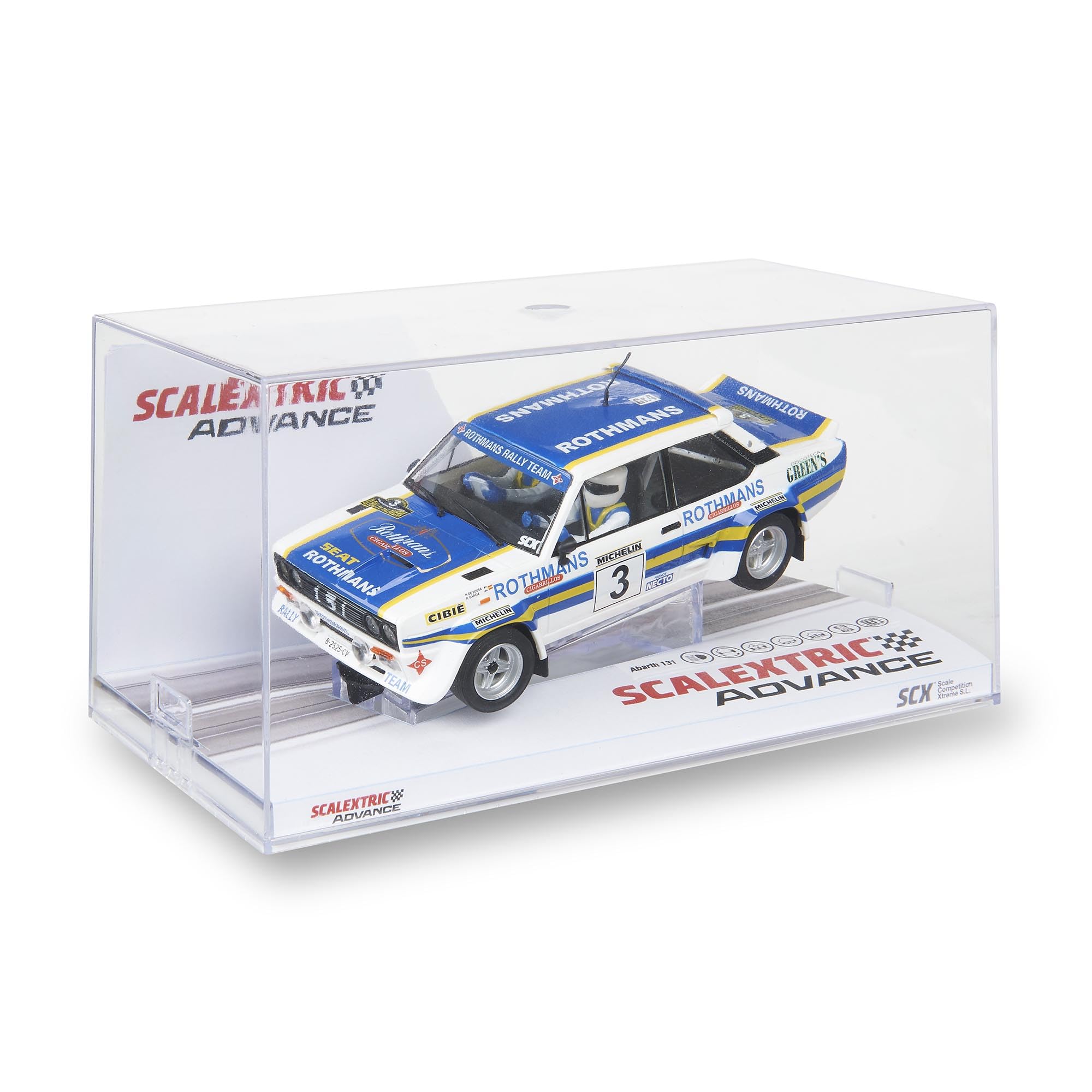 SCALEXTRIC - Vehículo de Carreras Classic - Coche Slot Escala 1:32 (Abarth 131 - Talavera '82) — view 2