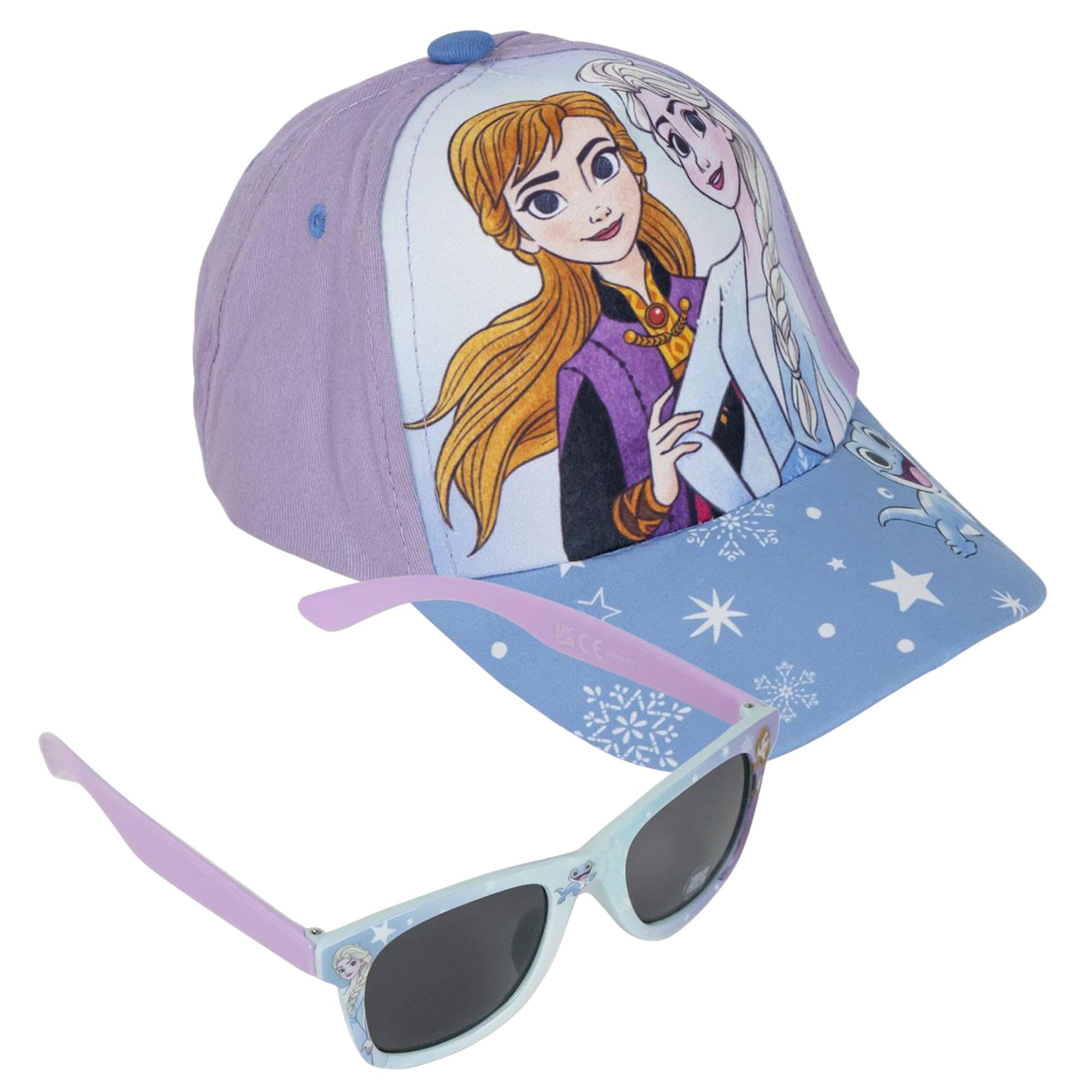 CERDÁ LIFE'S LITTLE MOMENTS Unisex Kid's Frozen Sunglasses and Hat Set, Multicolor, Standard