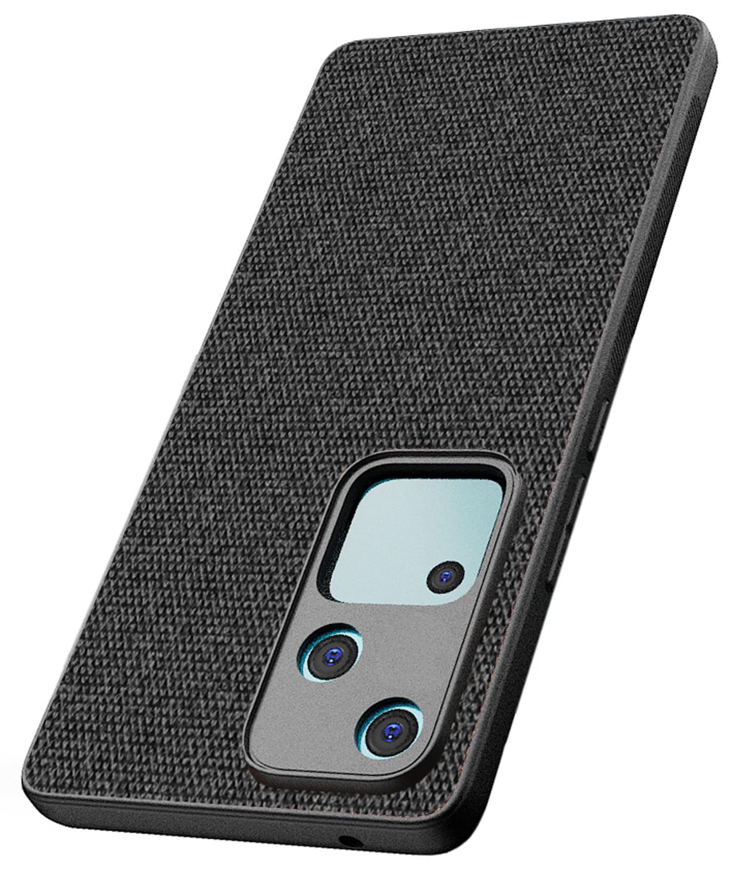Kapa Soft Full Fabric Protective Back Case Cover for Vivo V30 (5G) | Shockproof Slim Hard Anti Slip Back Case (Black) (B0CZNRJYXS) Amazon Price History, Amazon Price Tracker