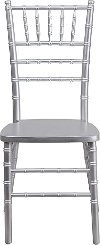 Miniatura 5 de A Line Furniture Paradise Wood Chiavari - Juego de 2 sillas plateadas