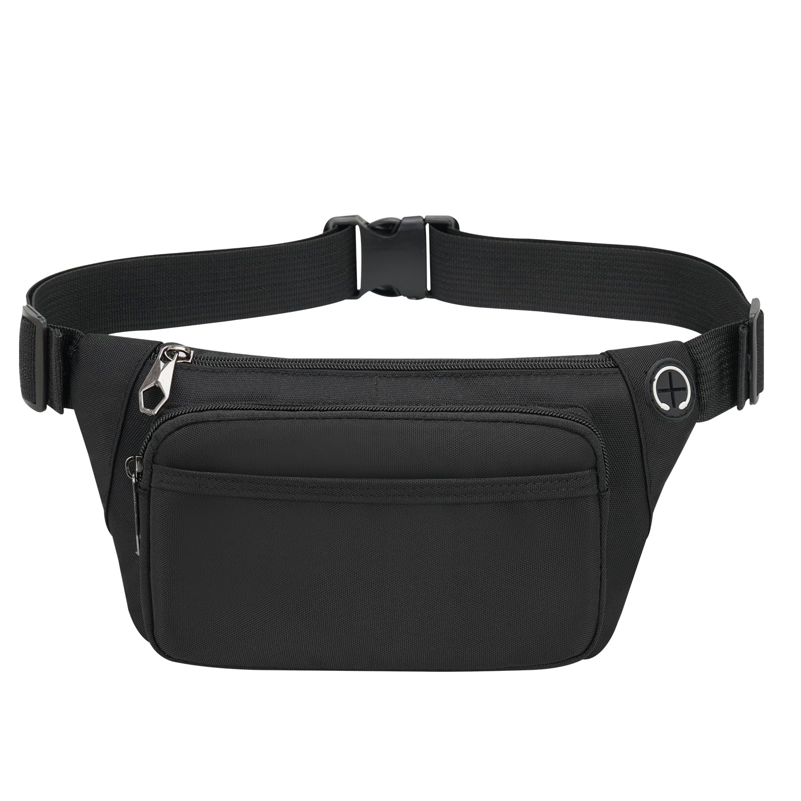 Bumbag Water Resistant Bumbags for Ladies Women Men Hands Free Bum Bag with 5 Zipper Pockets Waist Fanny Pack Daypack for Travel Outdoor Sport