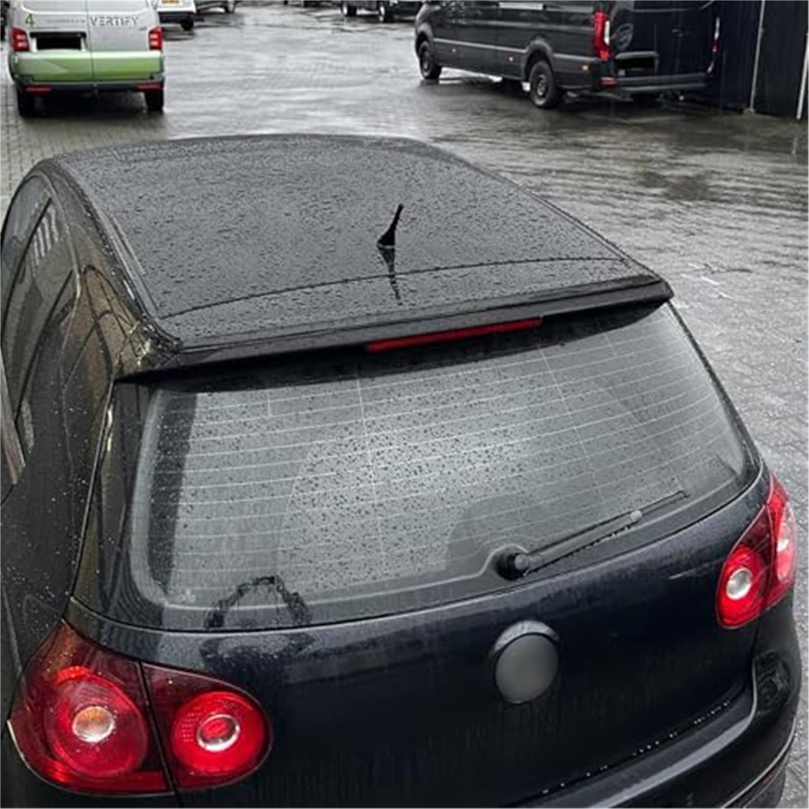 Spoiler dachowy tylnego bagażnika, dla volkswagena, dla golfa 5