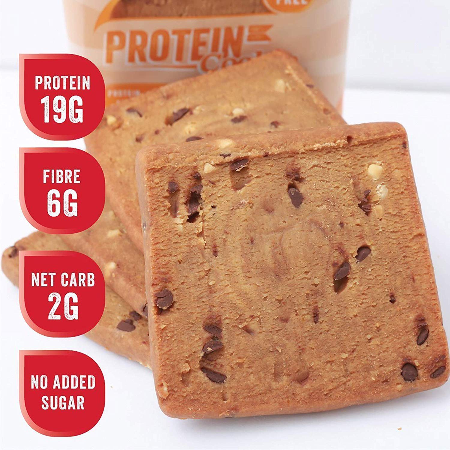 Buy Justine's Peanut Butter Cookies with Choco Chips, Soft Baked High