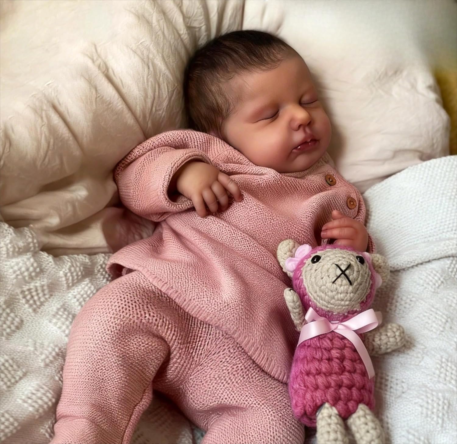 Zero Pam Reborn Baby Dolls Silicone Full Body Girl 20 Inch Waterproof Anatomically Correct Baby Doll That Look Real Silicone Reborn Babies Realistic Baby Doll for Girls Birthday