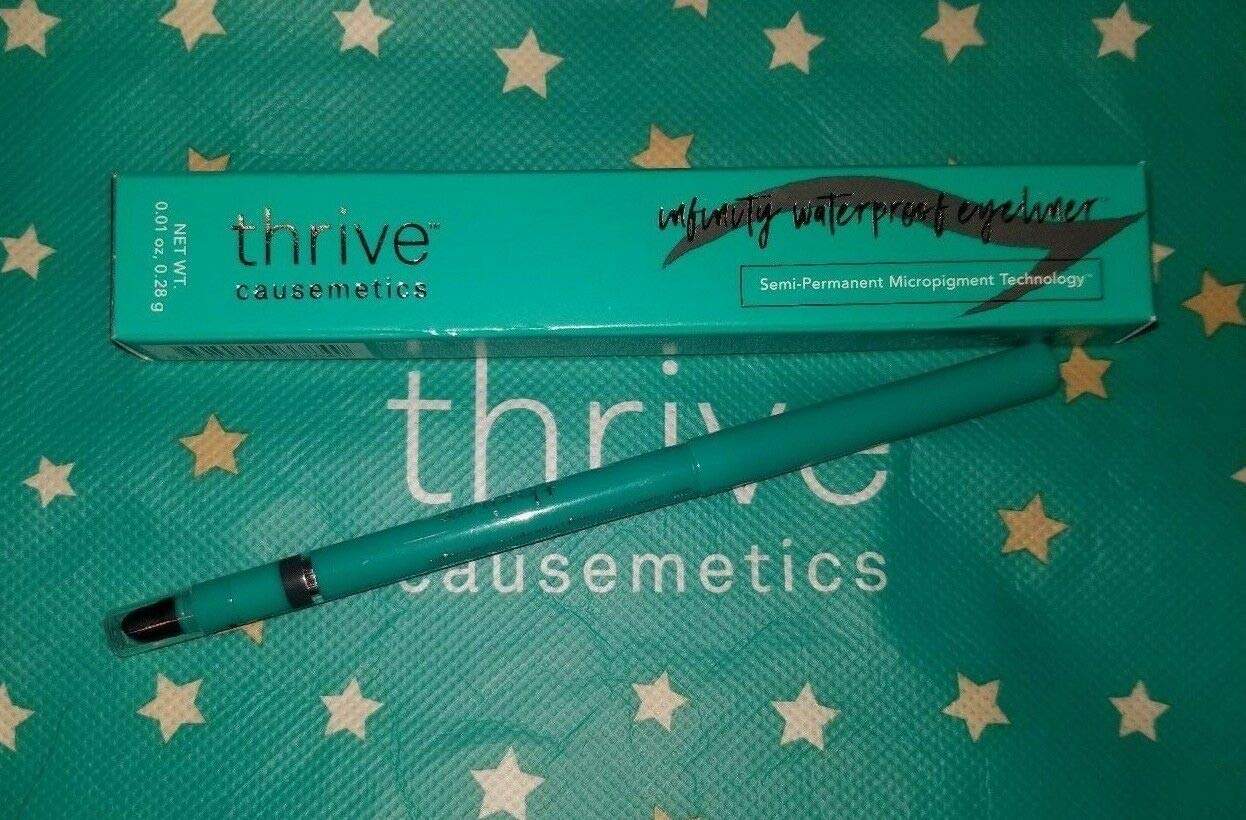 Thrive Causemetics - Infinity Waterproof Eyeliner Shade Hoda slate grey matte