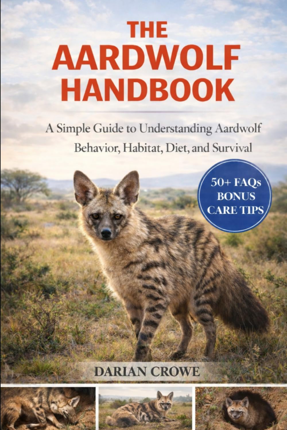 THE AARDWOLF HANDBOOK: A Simple Guide to Understanding Aardwolf Behavior, Habitat, Diet, and Survival