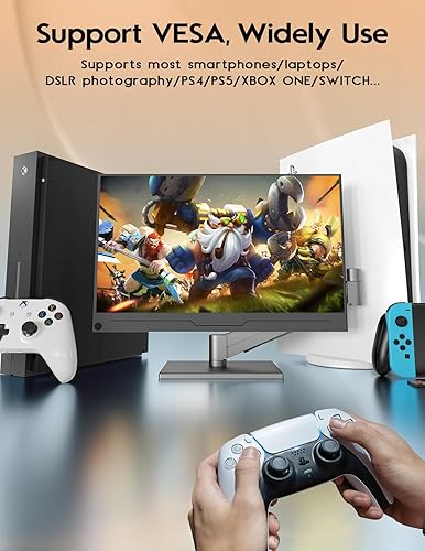 Miniatura 5 de ZSCMALLS Monitor portátil 4K, monitor extendido para portátil de 15.6 pulgadas 3840 x 2160, 15001 100% sRGB USB-C HDMI, monitor de viaje portátil