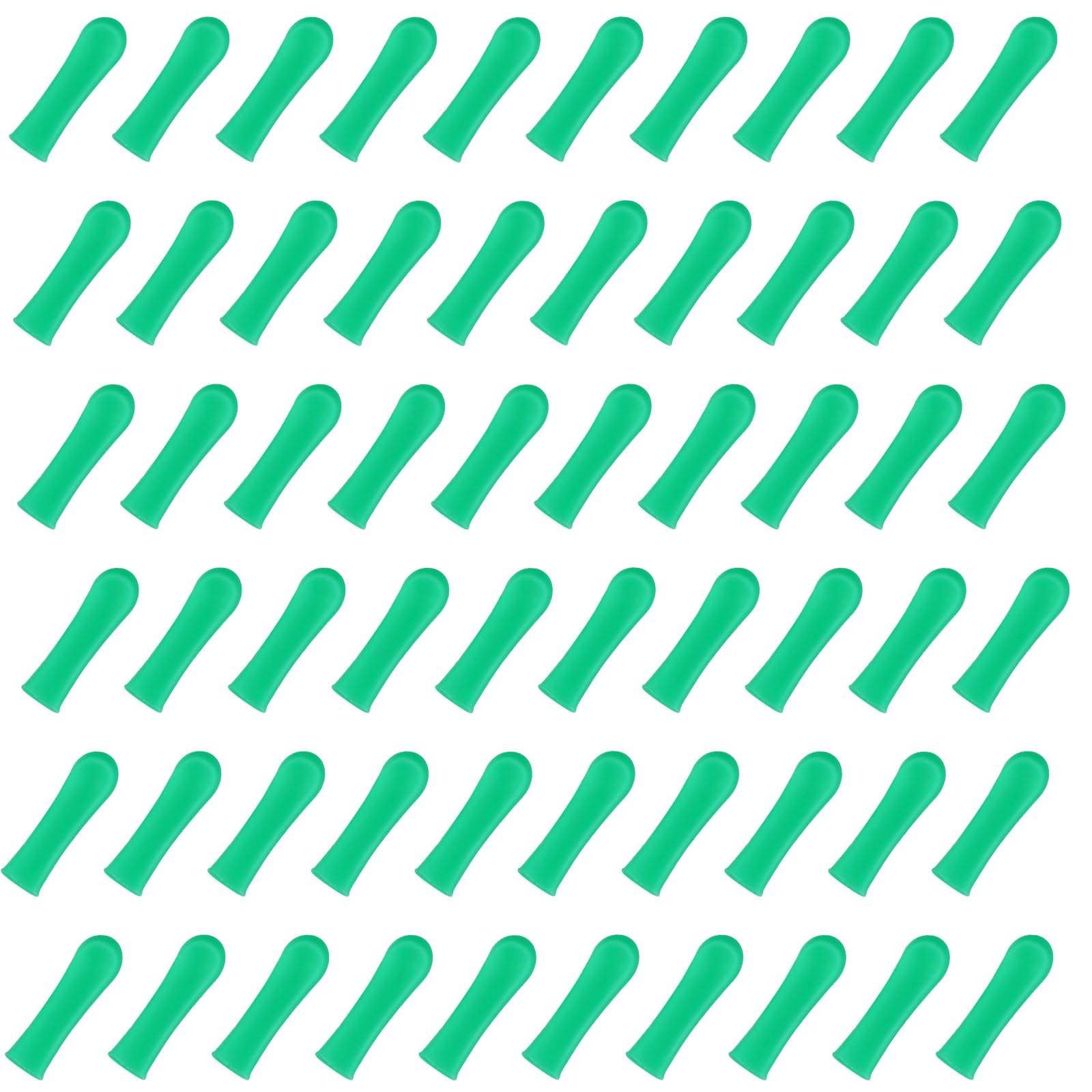 120Pcs Green Ear Spoon Tips Silicone Ear Spoon Replacement Tips Ear Cleaner Replacement Tips Ear Wax Removal Replacement