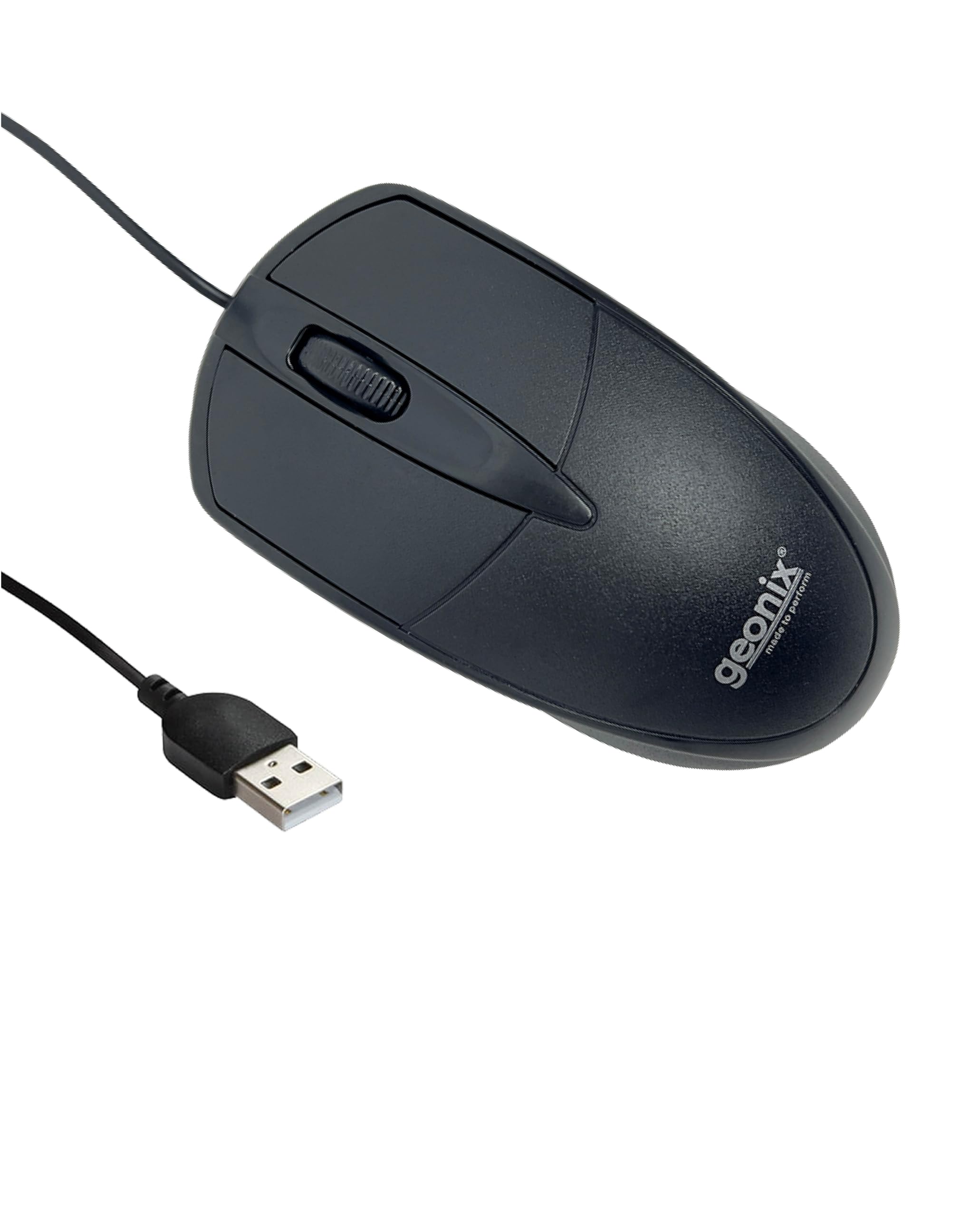 GEONIX Wired USB Mouse for Windows PC Desktop, Laptop, Notebook, Mac, computerand Chromebook, for Righty or Lefty Use, Black Colour, 1 Year Warranty. (B0CQTJLC78) Amazon Price History, Amazon Price Tracker