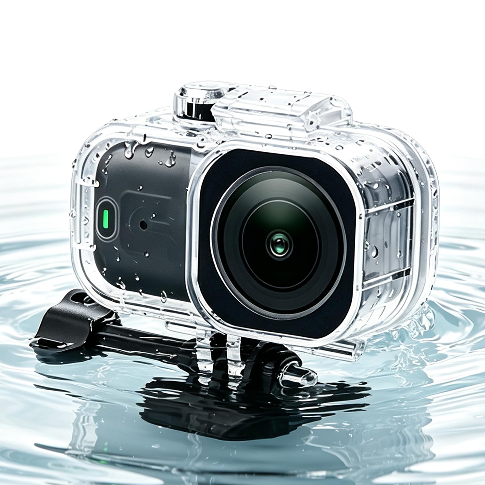 Boîtier étanche pour DJI Osmo Nano, 45M Boîtier de plongée Boîtier sous-Marin Étui de Protection Waterproof Case Dive Case Caméra Accessoires pour DJI Osmo Nano Caméra