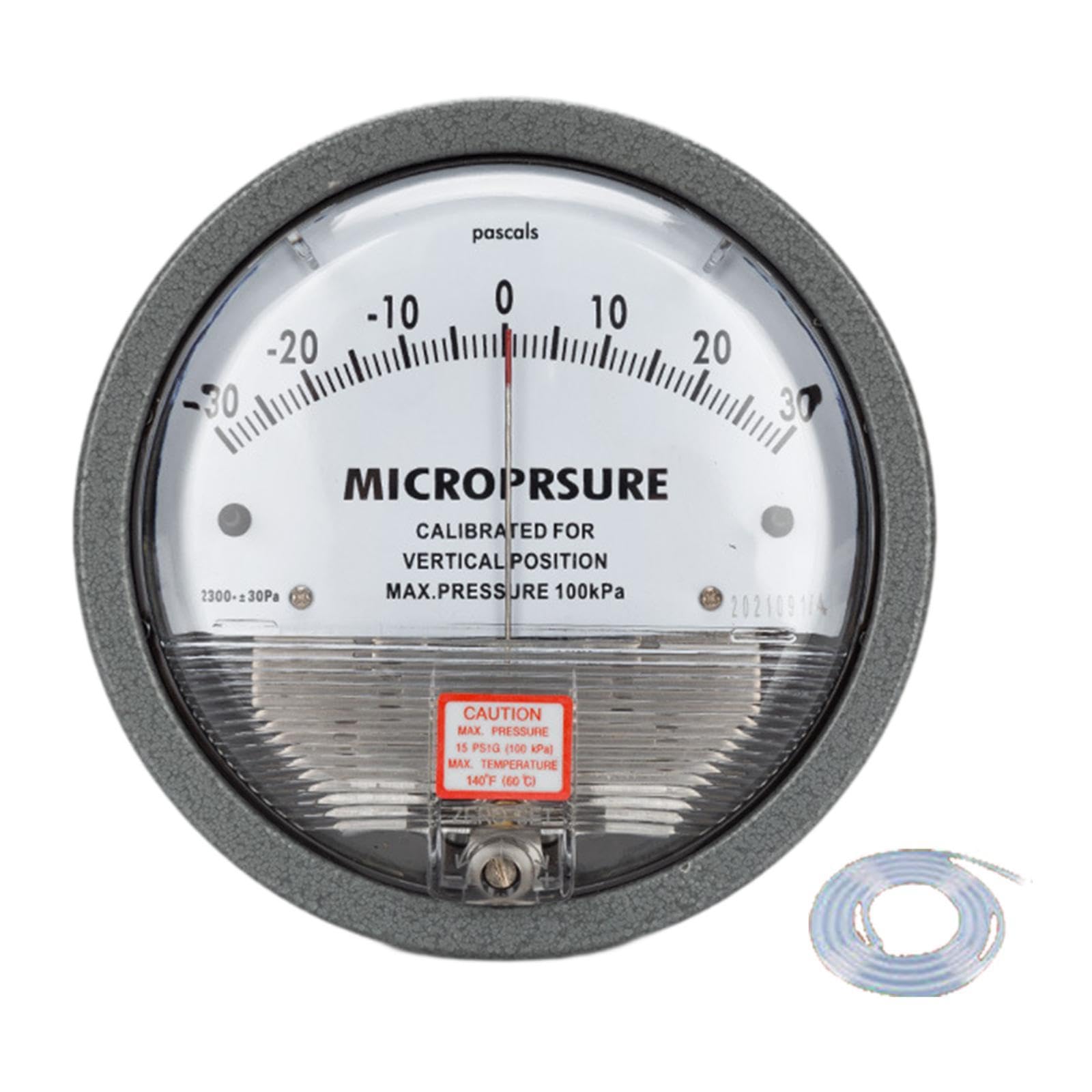 ATORSE Manometer Micro Measuring Range Professional Air Pressure Differential Gauge 30Pa-image-23