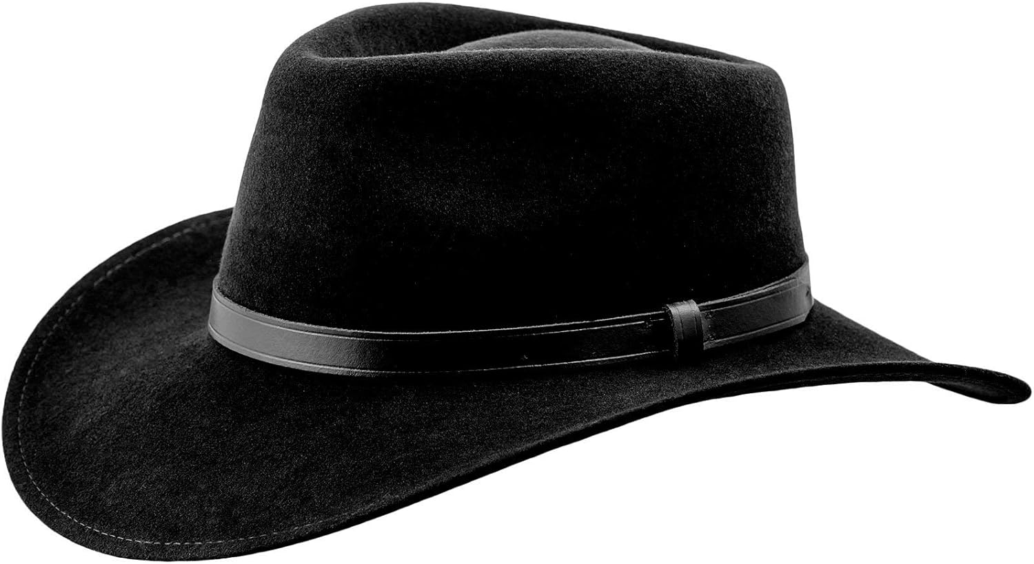 Sterkowski Fedora Hut Wollfilz - Klassischer Westernhut Für Herren